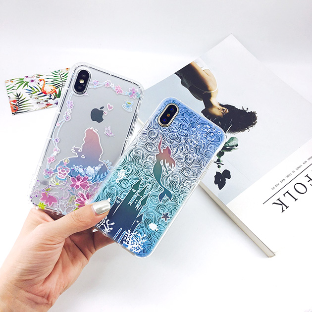 เคสลายเงือก สวย iPhone X , iPhone 8 Plus